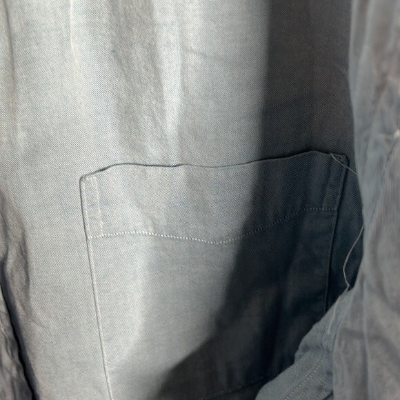 Lands End - Cotton Blue Shirt - Men's Lot of 4 - 3: 18 1/2 -36 & 1: 18 1/2 - 37 - Picture 15 of 16